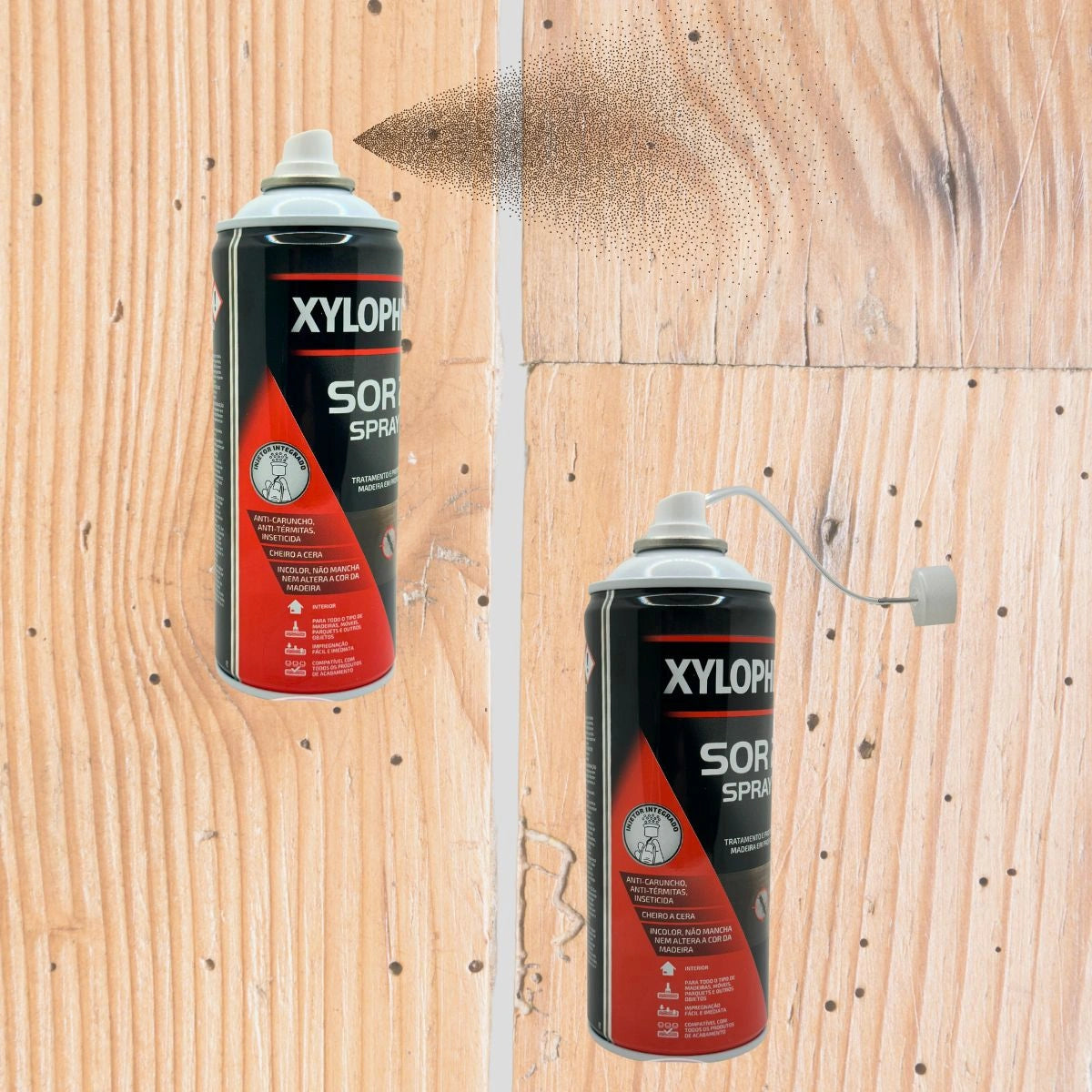 spray para eliminar bicho da madeira