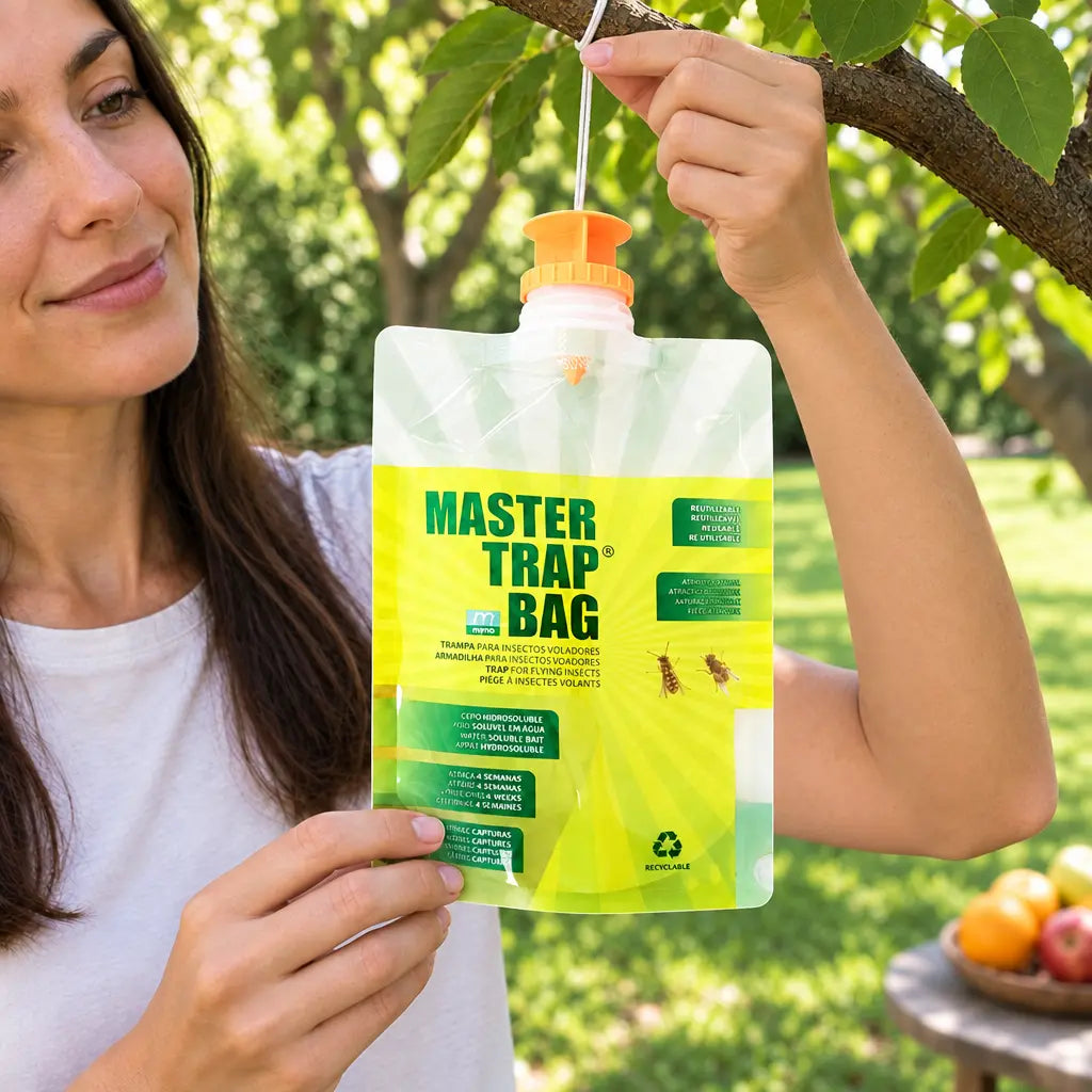 Armadilha com atrativo para moscas