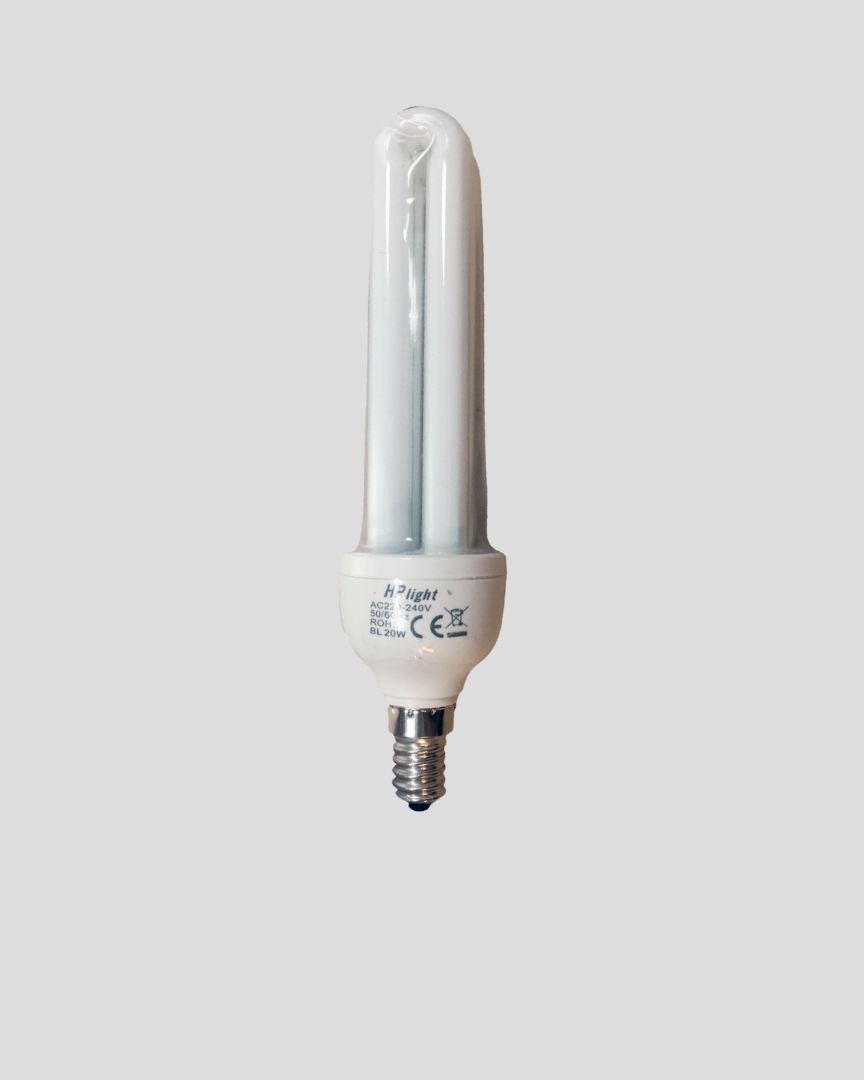 Lâmpada E14 20W UV Anti- Estilhaço