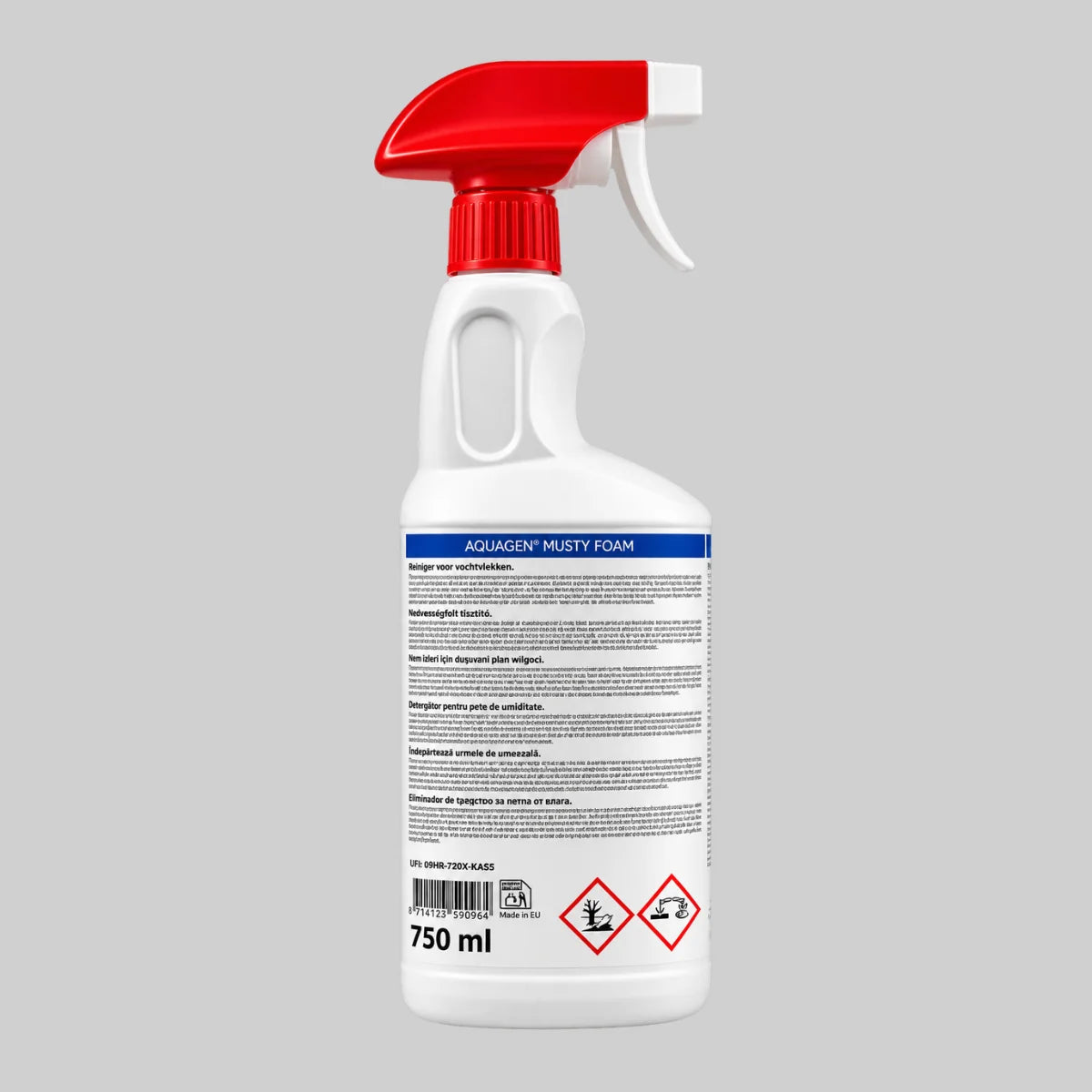 Instruções como utilizar o detergente