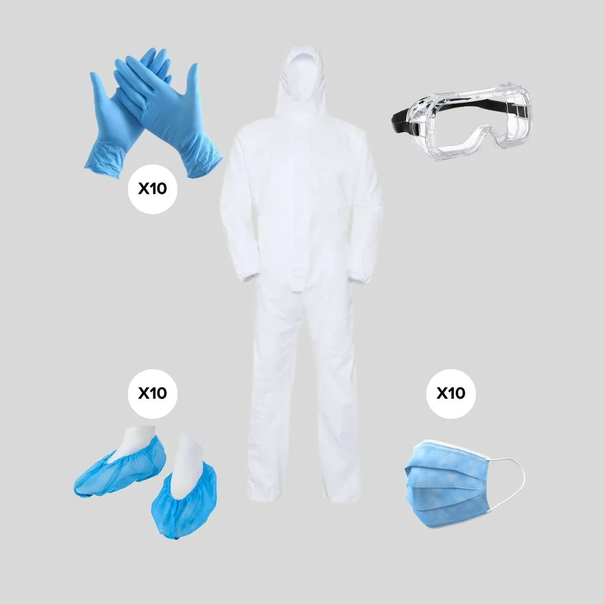 kit completo de proteção