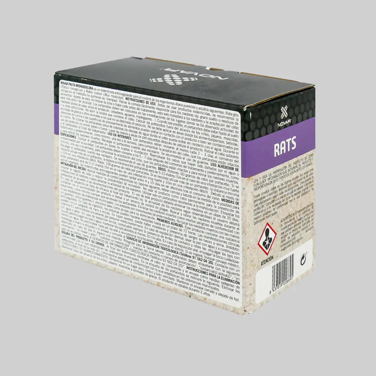 Instruções para isco em pasta