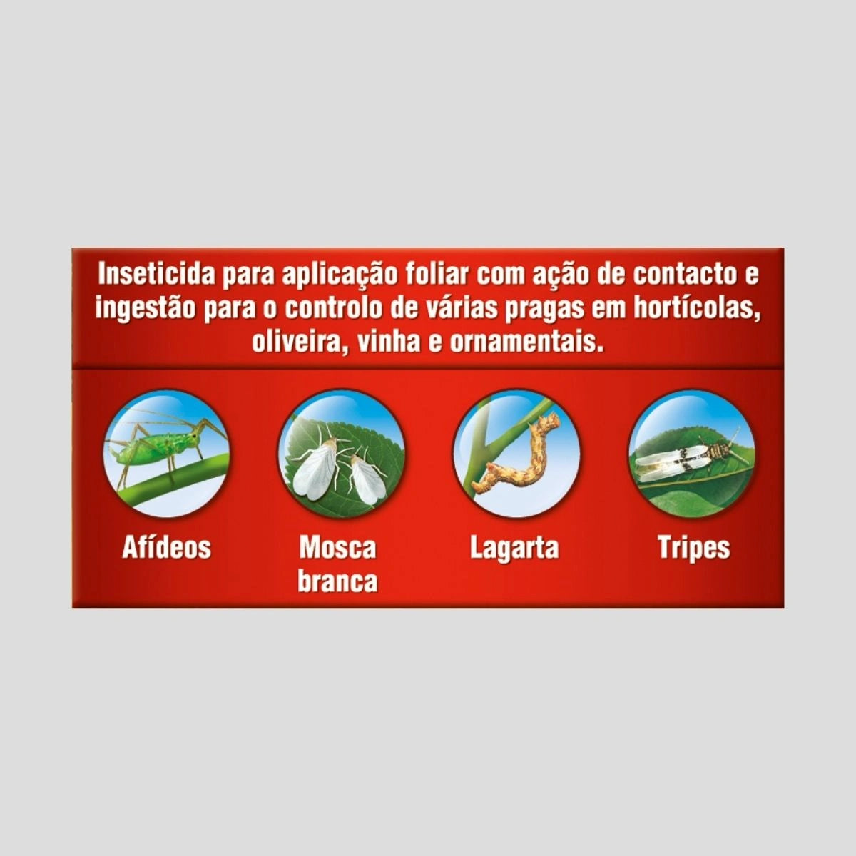 inseticida para eliminar afideos, lagartas, tripes e mosca branca