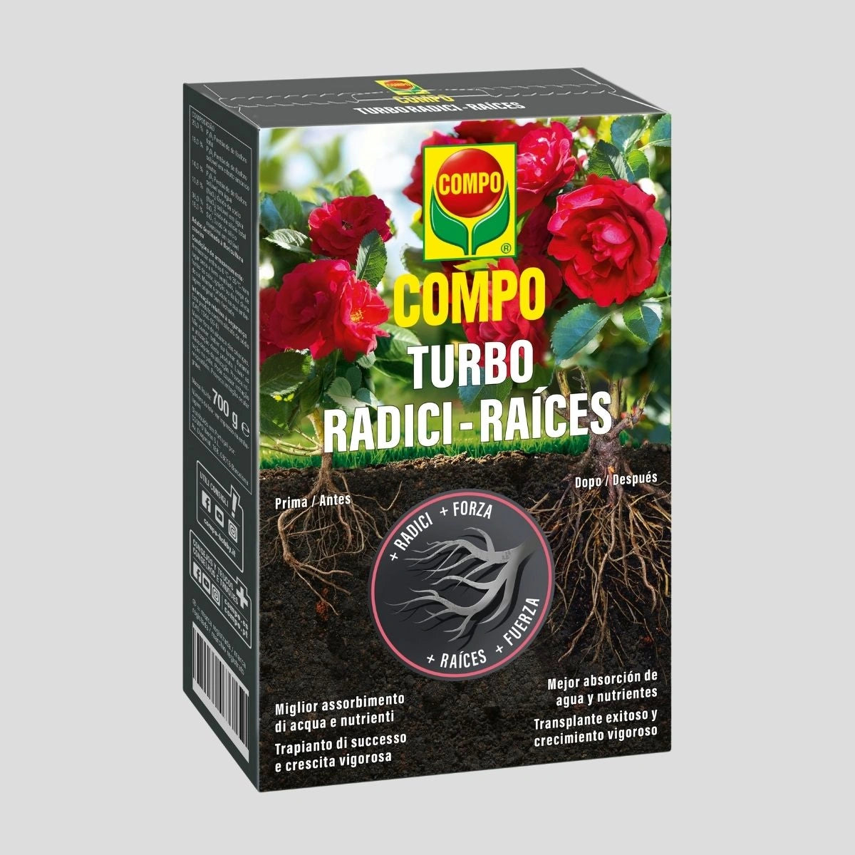 turbo para crescimento de raizes