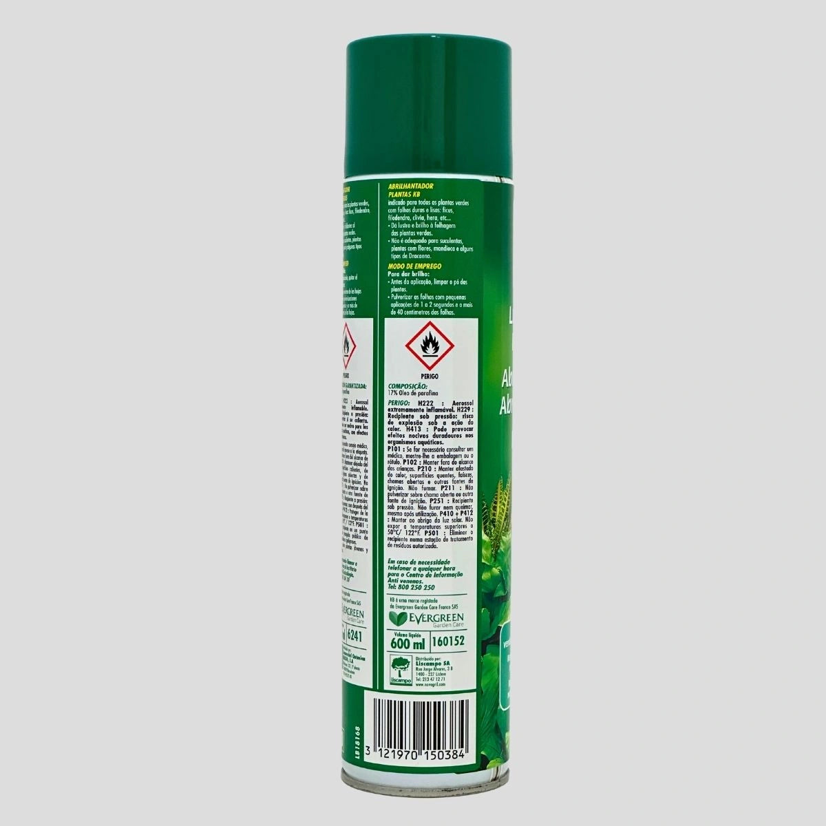 Rótulo KB Abrilhantador de Plantas Verdes