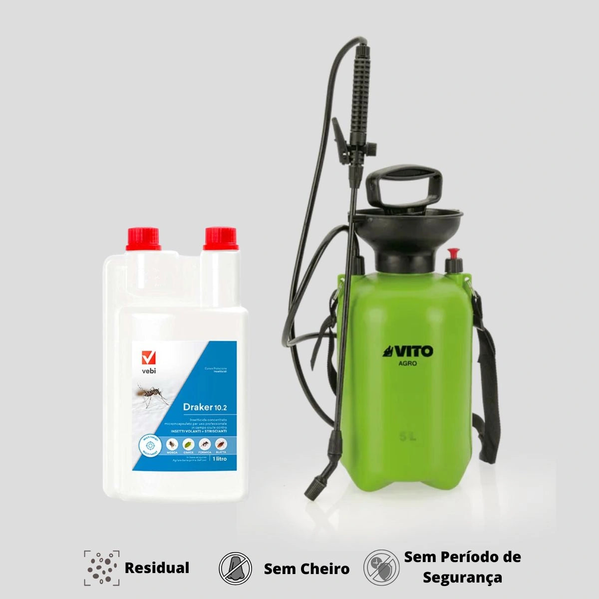 kit prevenção percevejos no colchão