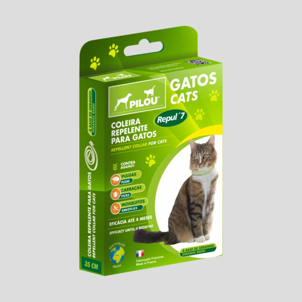 coleira anti pulgas para gatos