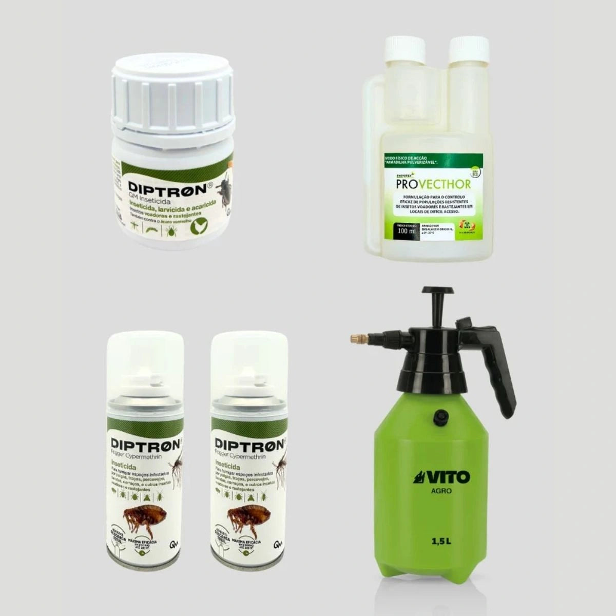 Kit para eliminar percevejos infestaçao elevada