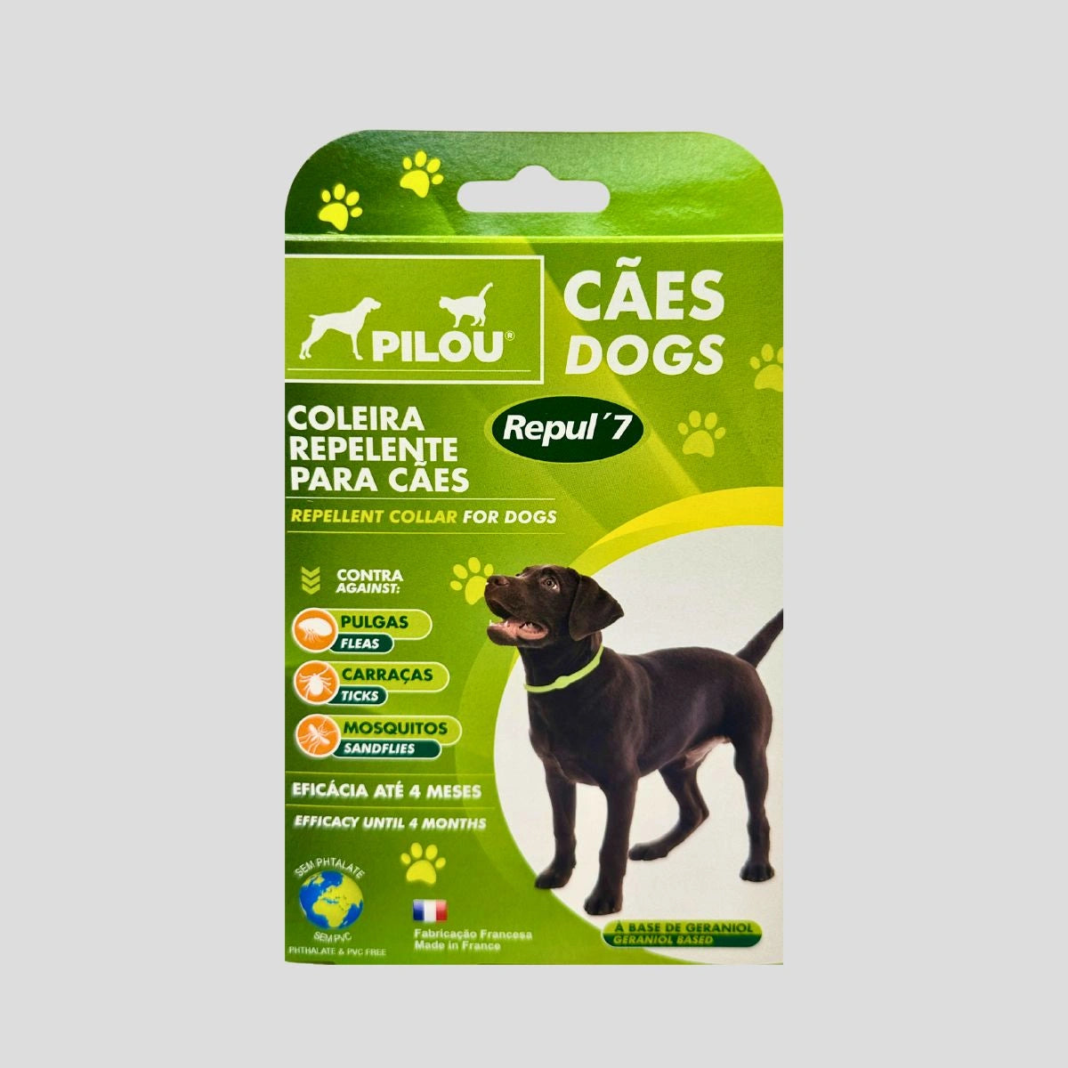coleira repelente para cães