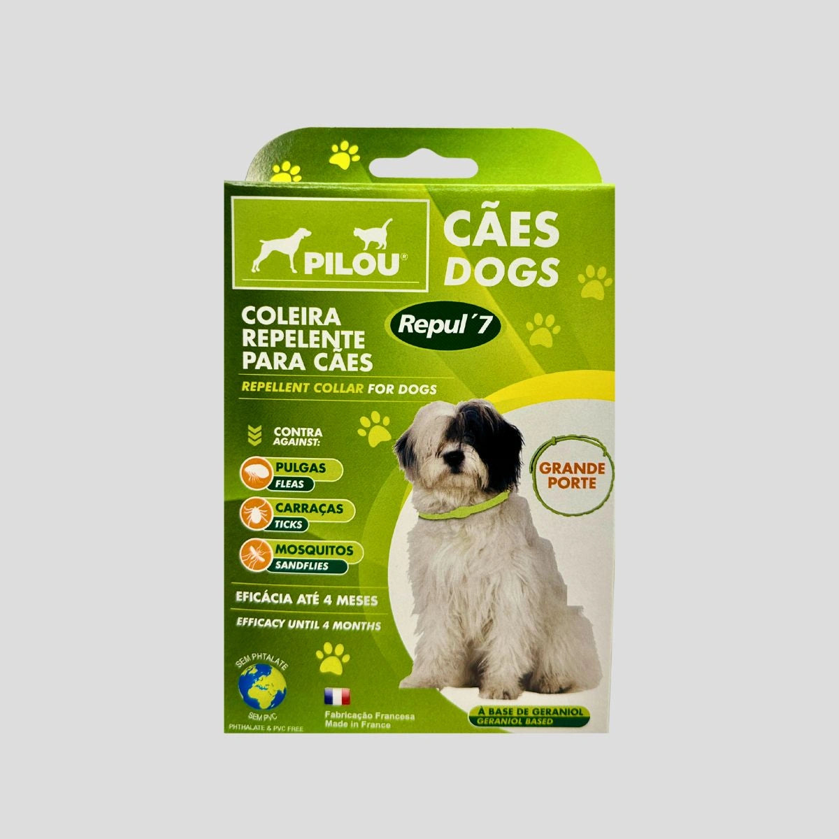 coleira repelente para cães grandes